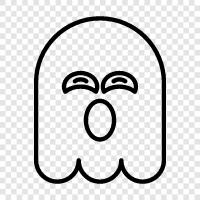 ghost, haunting, hauntings, haunt icon svg