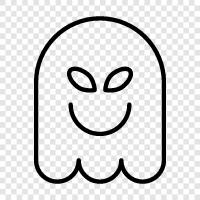 ghost, haunt, hauntings, spook icon svg