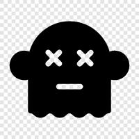 ghost, hauntings, ghost stories, paranormal icon svg