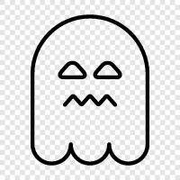 Ghosting, Ghost Stories, Ghost Hunting, Ghost Hunting Tips icon svg