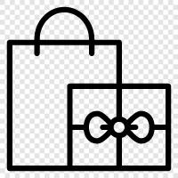 Geschenktüte, Geschenk, Geschenkverpackung, Geschenkkarte symbol