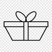 Geschenkkarte, Geschenkverpackung, Geschenkkorb, Geschenk symbol