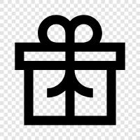 hediye kartı, hediye sertifikası, hediye sepeti, hediye paketi ikon svg