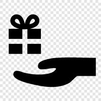 gift, present, give, send icon svg