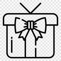 Geschenkverpackung, Geschenktüte, Geschenkkarte, Geschenk symbol