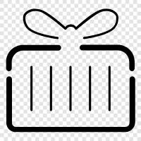 Geschenkverpackung, Geschenk, Geschenkbox symbol