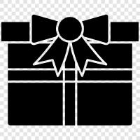 Geschenkverpackung, Geschenktüte, Geschenkbox symbol