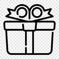 gift wrapping, gift, present, gift box icon svg