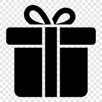 Подарки, дары, Рождество, Новый год Значок svg