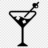 gin, vodka, dry vermouth, sweet vermouth icon svg