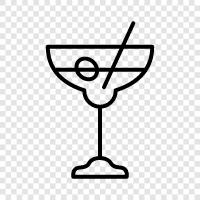 Gin, Vodka, Rum, Bailey s icon svg