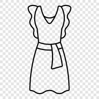 girls, outfits, accessories, costumes icon svg