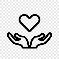 giving, philanthropy, charity, altruism icon svg