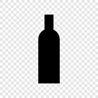 Glass, Alcohol, Drinking, Bottle of Wine icon svg