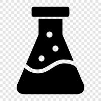 cam, kimya, durdurucu, Erlenmeyer Flask ikon svg