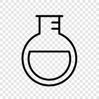 Glass, Scientific, Flask, Chemists icon svg