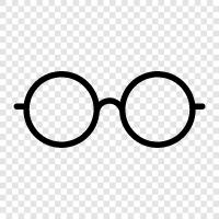 glass, spectacles, eyeglasses, lenses icon svg