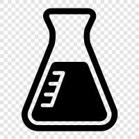 glass, chemical, flask, scientific icon svg