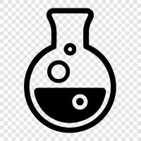 Glass, Scientific, Flask, Glassware icon svg