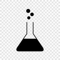 glass, chemistry, beaker, Erlenmeyer Flask icon svg