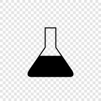 glass, chemical, research, Erlenmeyer Flask icon svg