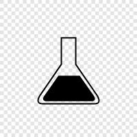 Glass, Chemists, Liquids, Glassware icon svg