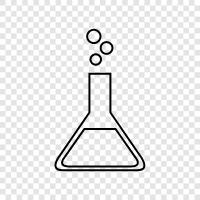 glass, scientific, chemical, flask icon svg