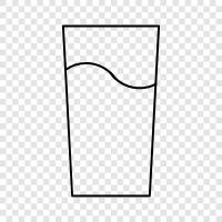 glass, cup, drink, refreshment icon svg