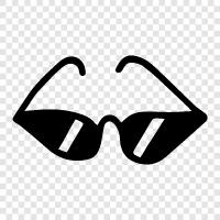 glasses, shades, sun glasses, sports glasses icon svg