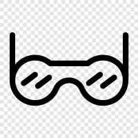 glasses, optical, prescription, frames icon svg