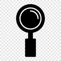 Glasses, Magnifying, Telescopic, Magnifying Glass icon svg