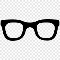 glasses, spectacles, sun glasses, optical Значок svg