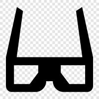 Glasses For Men, Glasses For Women, Sunglasses For Women, D Glasses icon svg