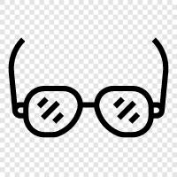 glasses frames, eyeglasses, prescription glasses, sunglasses icon svg