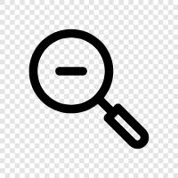 Glasses, Telescopic, Telescope, Magnifying Glass icon svg