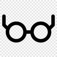 glasses, spectacles, eyeglasses, eye glasses icon svg