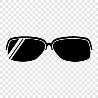 glasses, sunglasses, protection, glare icon svg