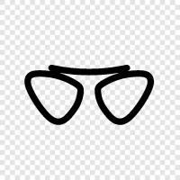 Glasses, Eyeglasses, Prescription Glasses, Sunglasses icon svg