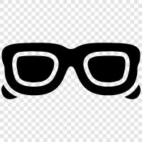 glasses, spectacles, specs, vision icon svg