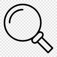 Gözlükler, Teleskoplar, Gözler için Gözlükler, Magnifying Glass ikon svg