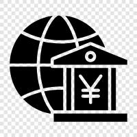 global bank, global banking, international bank, international banking icon svg