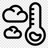 global cloud temperature, cloud temperature anomaly, cloud cover, global cloud cover icon svg