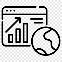 global data, global insights, global market analysis, global business intelligence icon svg