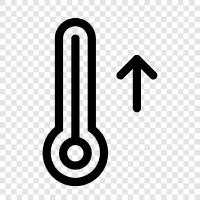 global warming, climate change, global temperature, hot weather icon svg