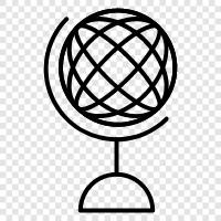 globe, world, earth, planet icon svg