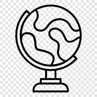 Globe, Globe 1. icon svg