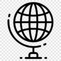 Globe icon svg