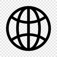 Globe, Globe Satellite icon svg