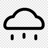 gloomy, wet, stormy, dismal icon svg