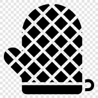 glove, knit, fingerless, crochet icon svg